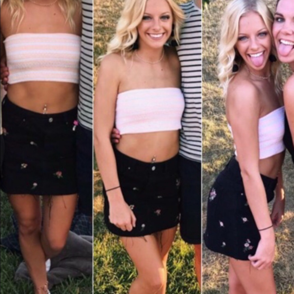 Pacsun Floral Skirt